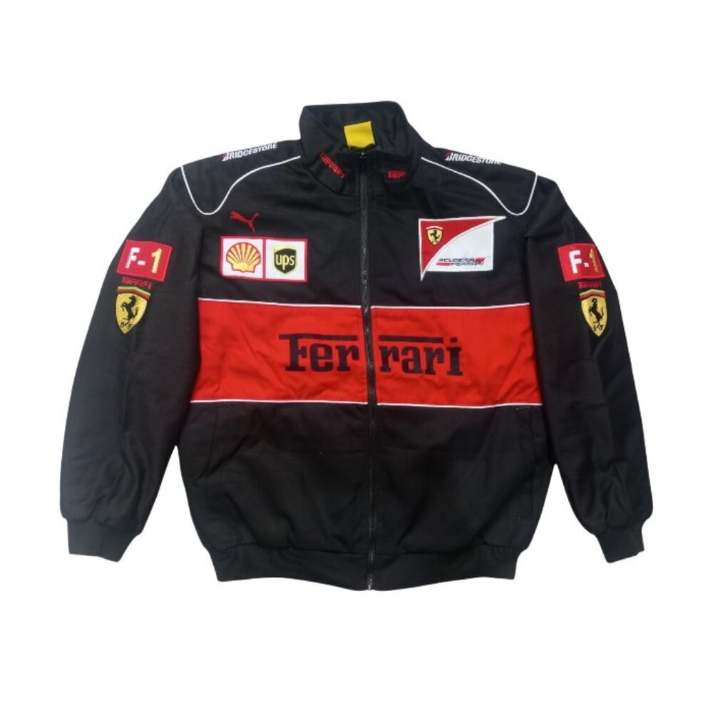 Vintage Ferrari NASCAR Style Jacket – Size M